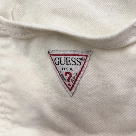 Vintage Guess Shortalls - Picture 6 of 9